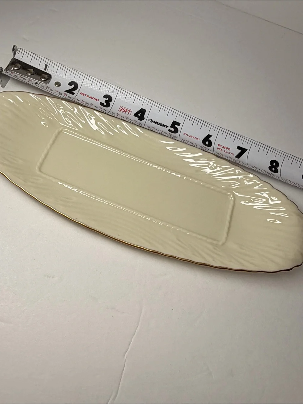 Lenox open butter tray dish VTG.